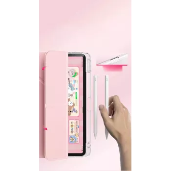 MACHINO TAB Case voor iPad Pro 12.9 2018-2022/ AIR 13 2024 Roze