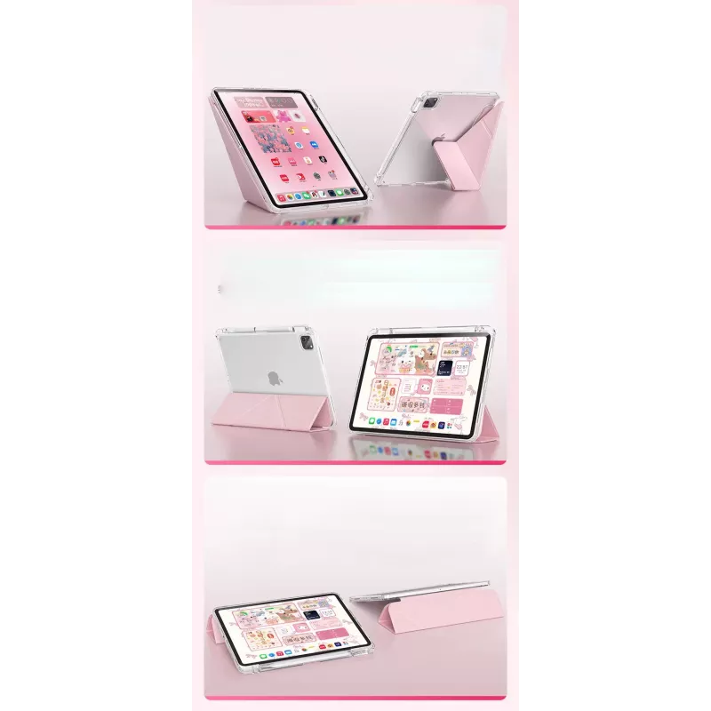 MACHINO TAB Case voor iPad Pro 13 2024 roze