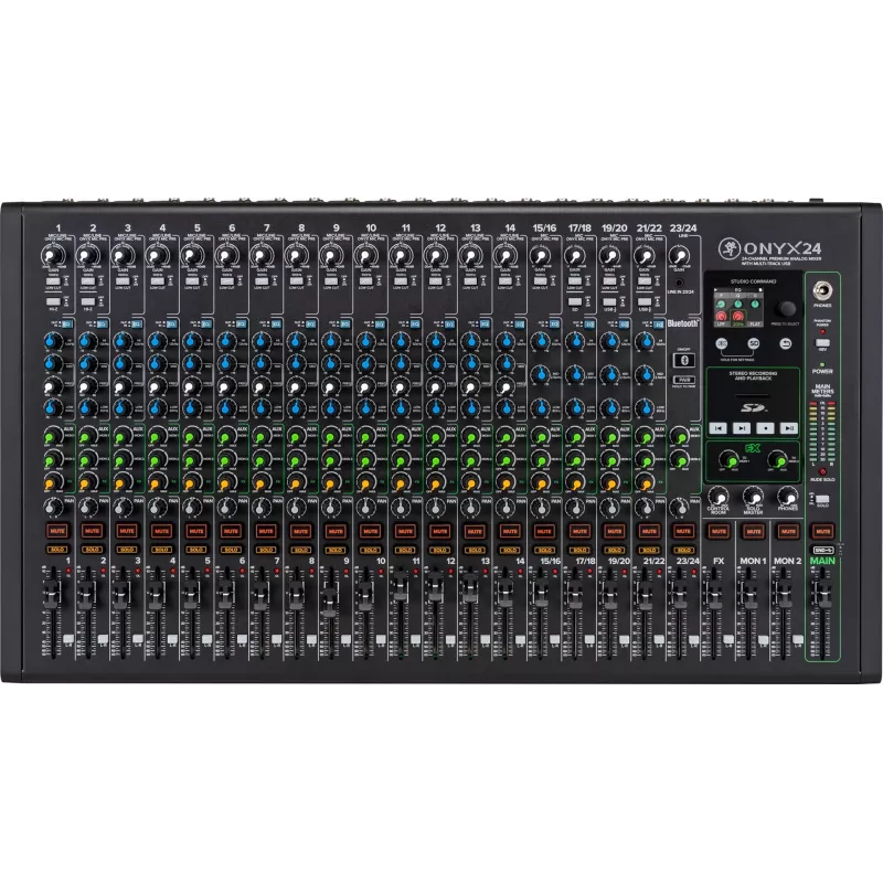 Mackie Onyx24 24-kanaals analoge mengtafel met USB-interface