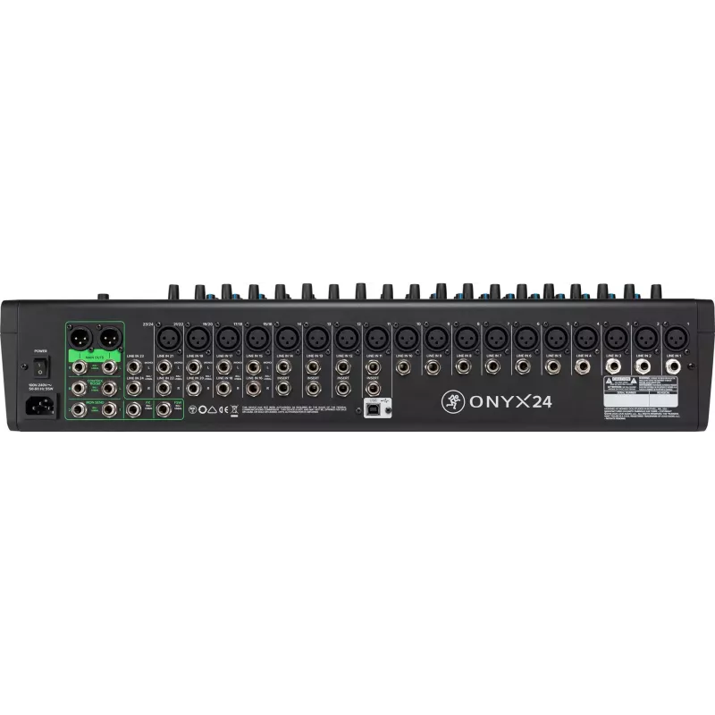Mackie Onyx24 24-kanaals analoge mengtafel met USB-interface