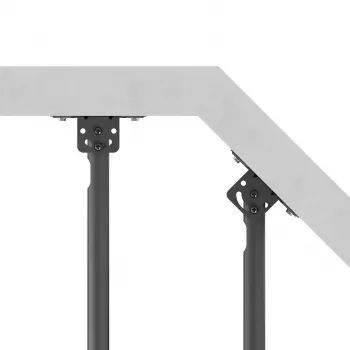 Maclean MC-174 plafondbeugel voor 23-55 inch televisies, 35 kg, VESA 400x400, zwart