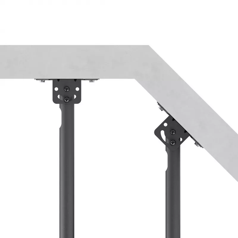 Maclean MC-174 plafondbeugel voor 23-55 inch televisies, 35 kg, VESA 400x400, zwart