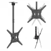 Maclean MC-174 plafondbeugel voor 23-55 inch televisies, 35 kg, VESA 400x400, zwart