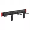 Maclean MC-178 wandgemonteerde stalen gereedschapsorganizer, 136 kg belasting, 816 mm breed, geperforeerd wandpaneel