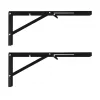 Maclean MC-196 opklapbare wandplankdragers, 350-700 mm, max. 50 kg, 2 stuks