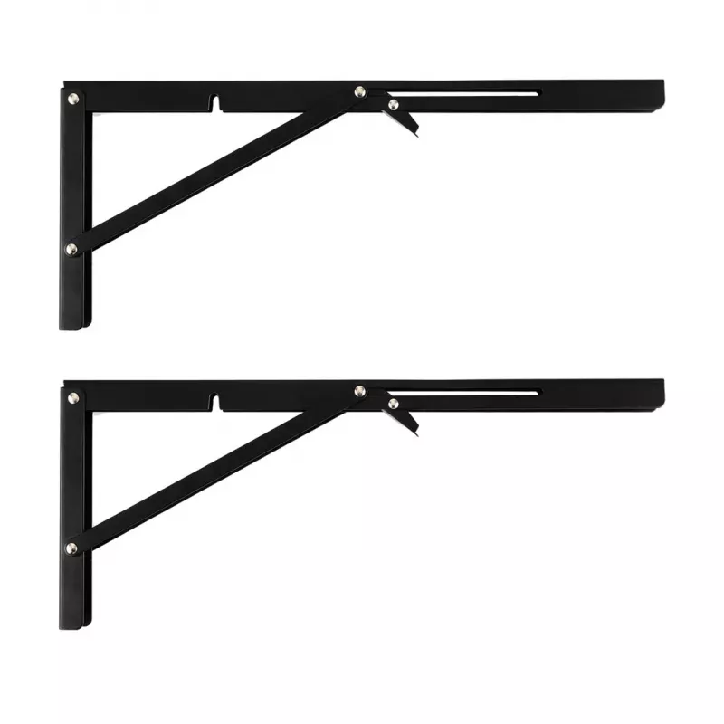Maclean MC-196 opklapbare wandplankdragers, 350-700 mm, max. 50 kg, 2 stuks