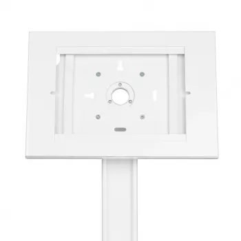 Maclean MC-908W veilige tablet-houder-standaard met sleutelslot voor 9,7-10,5 inch tablets, desktop, zwart