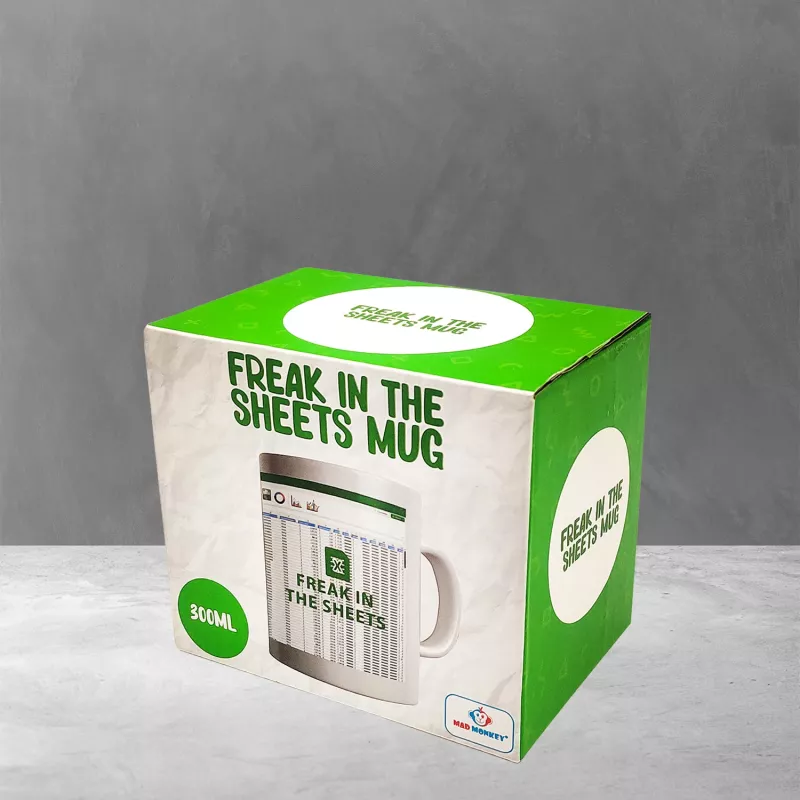 Mad Monkey 2000006 enkelbeeld mok 0,3 L veelkleurig keramiek