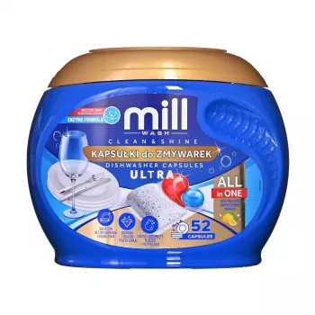 MADONIS Mill afwasmiddel-set - 3 delen (citroen-afwasmiddel, vaatwasser-vloeistof, zout)