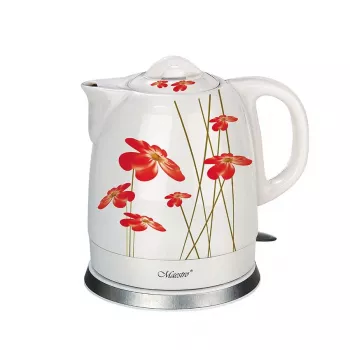 Maestro MR-066 keramische waterkoker rood 1,5L 1200W