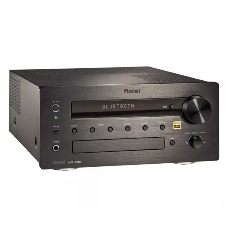 MAGNAT MC-200 stereoversterker met Bluetooth 5.0, Wi-Fi, DAB+ en Phono MM-ingang