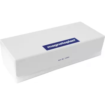 MAGNETOPLAN HOLTZ magnetische whiteboard-wisser met verwisselbaar papier, grijs (12295)