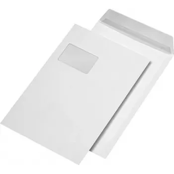 MAILMEDIA Elepa - rössler envelop SECURITEX® verzendenvelop C4 met venster, 130 g/m², zelfklevend, 100 stuks (30001204)