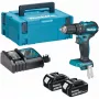 MAKITA 18V Brushless klopboor-schroefmachine DHP485RAJ 50/27Nm 2x2.0Ah LXT