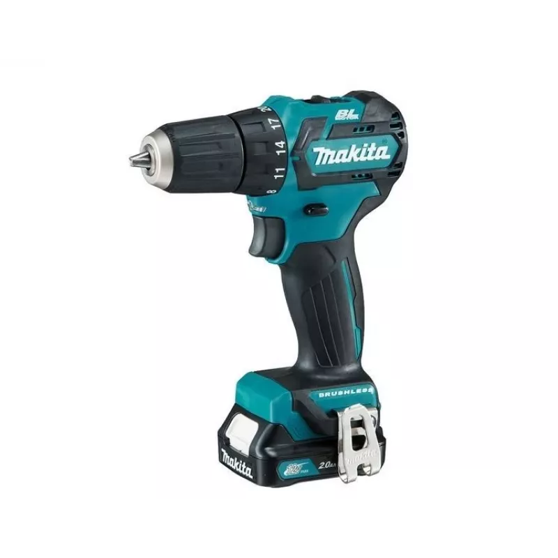Makita DF332DSAE 12V Max CXT borstelloze boorschroevendraaier-set (2x2,0 Ah)