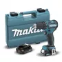 Makita DF332DSAE 12V Max CXT borstelloze boorschroevendraaier-set (2x2,0 Ah)
