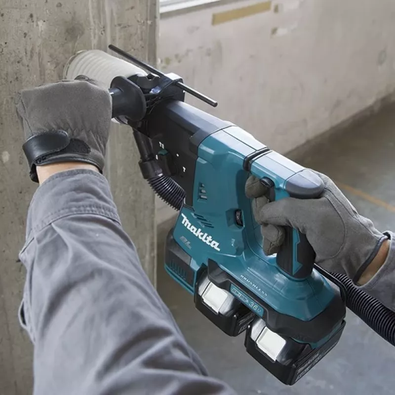 MAKITA DHR281Z boorhamer SDS-Plus 2,9J 36V XPT AVT zwart, blauw