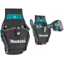 Makita E-15154 Ultimate Series boorholster, heavy-duty 1680D polyester, zwart met blauwe accenten, universele pasvorm voor accuboormachines en slagschroevendraaiers