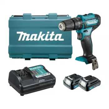 MAKITA HP333DWAE 12V Max CXT accuklopboormachine, 2 x 2,0Ah accu's