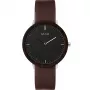 MAM MAM627 unisex horloge 39mm zwarte wijzerplaat zwarte mesh band Miyota quartz