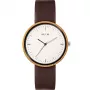 MAM MAM650 unisex horloge 39 mm ebbenhout & roestvrijstaal