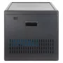 Manhattan 12-voudige USB-C laptop laadkast op wielen, 65W per poort, 780W totaal, staal, zwart, UK- en EU-kabel, 395x32,5x290mm vakken