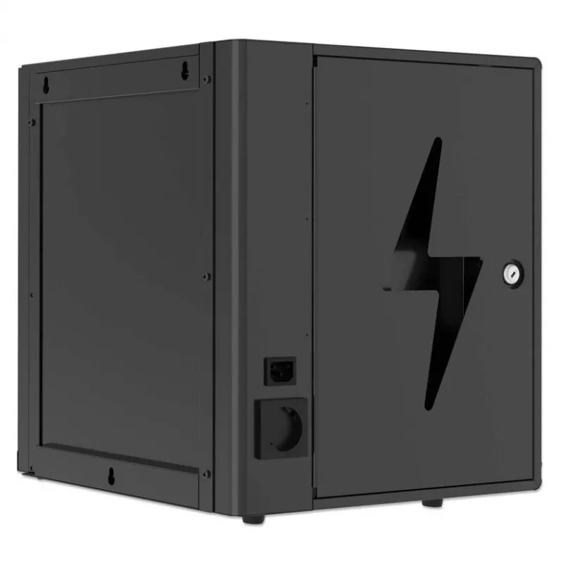 Manhattan USB-C laptoplaadkast met 7 vakken, 65 W per poort, afsluitbaar (181297)