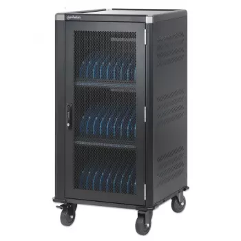 MANHATTAN oplaadkast voor 30 laptops 30x USB-C 65W Power Delivery