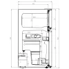 Manta MM545DBK koelkast 88L zwart