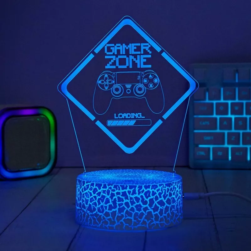 Manta SNL123RGB LED-lamp lichtdecoratie Game 3 RGB 3D