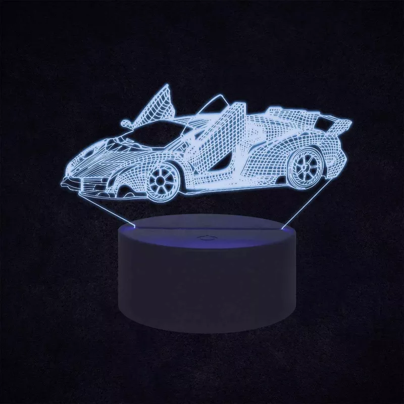 Manta SNL64RGB LED-lamp lichtdecoratie auto 3D RGB