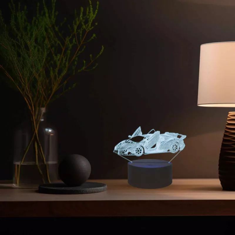 Manta SNL64RGB LED-lamp lichtdecoratie auto 3D RGB