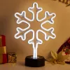 Manta SNL84WH LED-sneeuwvlok decoratielamp, koelwit, op batterijen, hangend, kunststof, wit, 200 mm