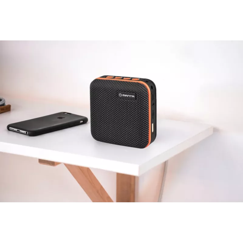 Manta SPK01GO draagbare Bluetooth-luidspreker goud