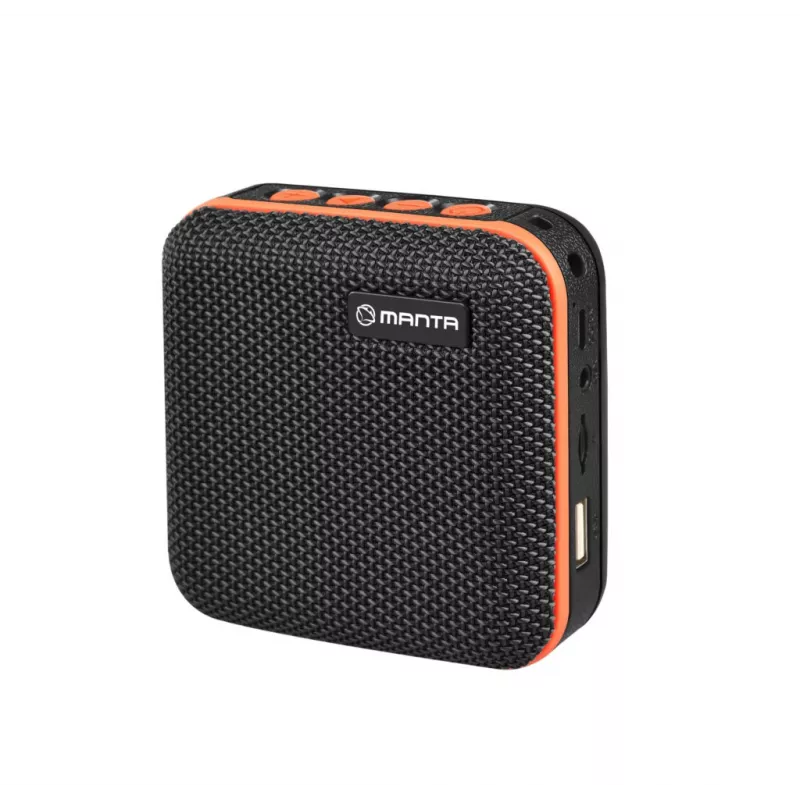 Manta SPK01GO draagbare Bluetooth-luidspreker goud