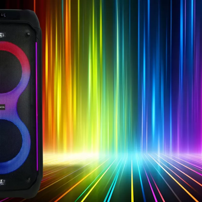 Manta SPK0805B140 Pallas draagbare Bluetooth-luidspreker, 15W, zwart