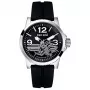 MARC ECKO E08503G1 heren RVS quartz horloge 43mm zwarte wijzerplaat