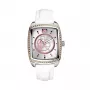 MARC ECKO heren quartz analoog horloge E95041G1 40mm RVS behuizing zwarte leren band