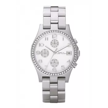 MARC JACOBS dameshorloge MBM3072 roestvrij staal quartz horloge 36mm zilver