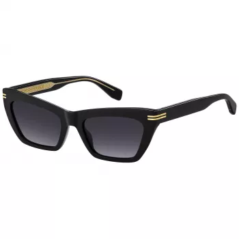 MARC JACOBS dames MJ-1112-S-807 vierkante zonnebril zwart/grijs 54mm