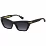 MARC JACOBS dames MJ-1112-S-807 vierkante zonnebril zwart/grijs 54mm
