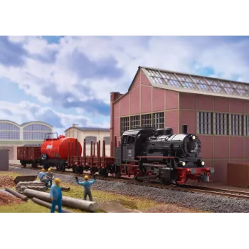 Märklin 29890 digitale startset goederentrein met BR 89.0 stoomlocomotief, C-rail, Mobile Station, H0-schaal (1:87), tijdperk III