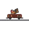 Märklin 44224 H0 Rlmms 56 rongenwagen met lading, tijdperk IV