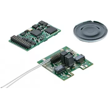 Märklin 60978 mSD3 sounddecoder, 21-pin MTC, mfx/DCC/MM, kinderlok-soundset, 8 ohm luidspreker inbegrepen