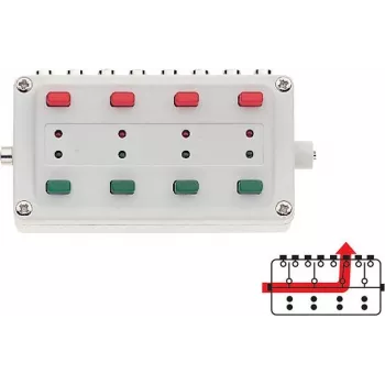 Märklin 72710 digitaal schakelpaneel met terugmelding voor wissels en seinen, wit