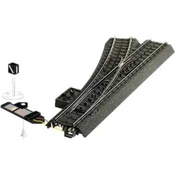 Märklin 74471 H0 C-rail elektrische wissel, rechts