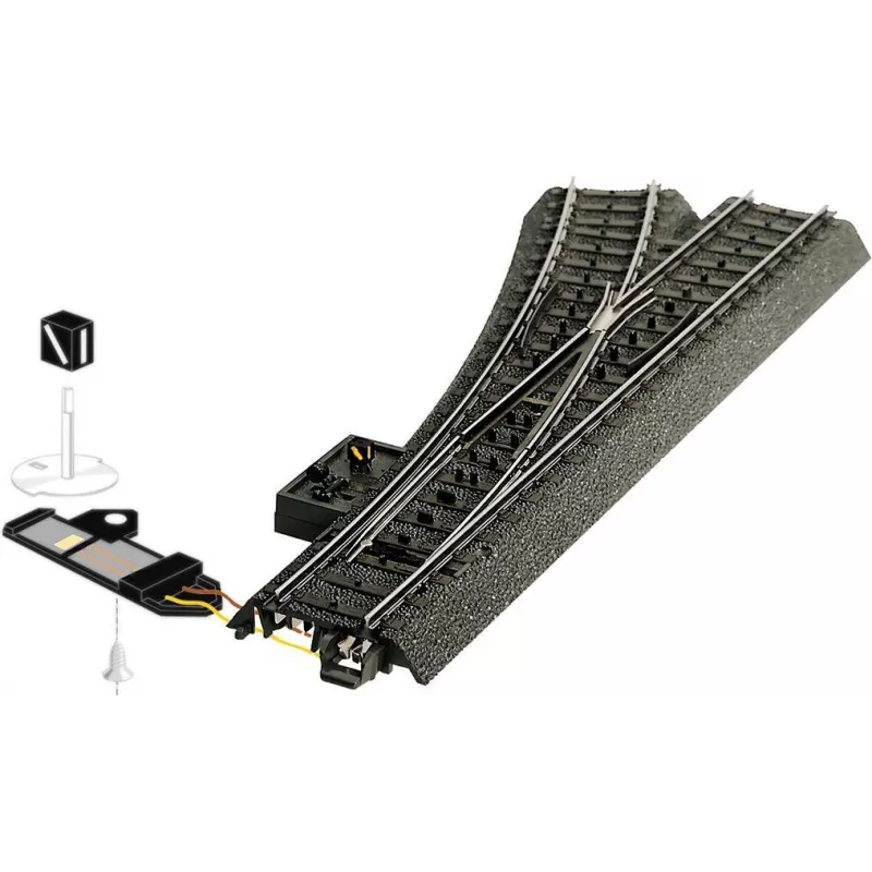 Märklin 74471 H0 C-rail elektrische wissel, rechts