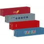 Märklin 76552 H0 20ft containerset, 2 stuks, kunststof, voor modelspoor goederenwagens