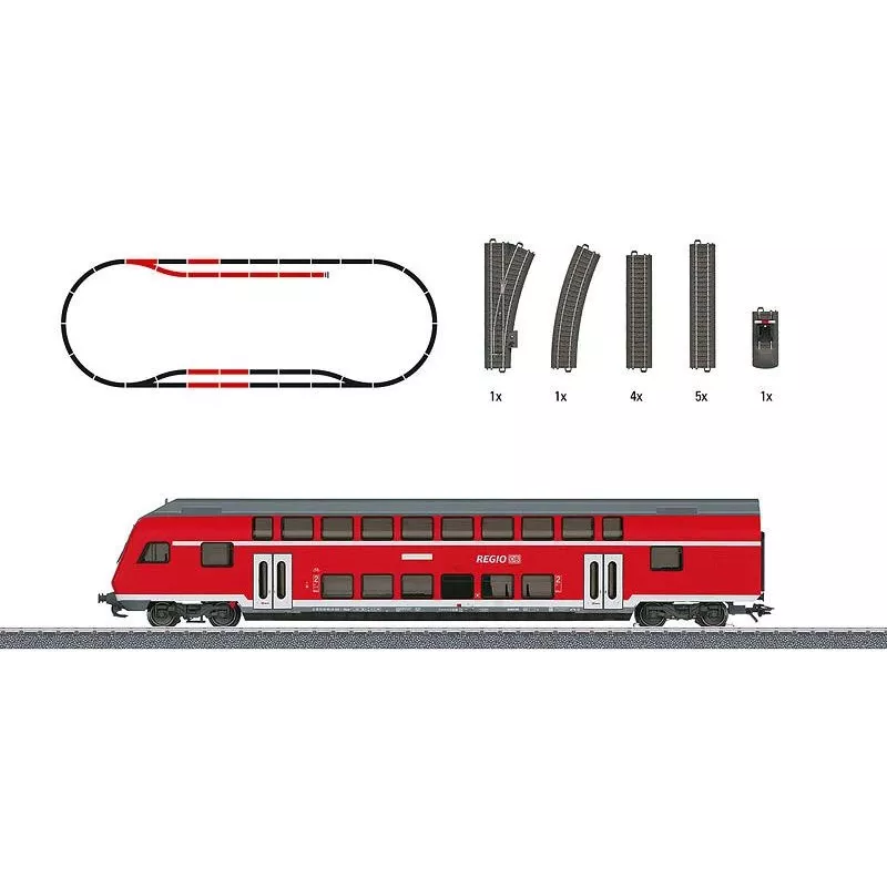 Märklin 78479 H0 C-rail uitbreidingsset voor Start up ICE 3