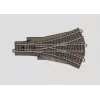 Märklin H0 C-rail driewegwissel 188,3 mm met bedding (24630)